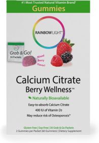 RAINBOW LIGHT: Calcium Citrate Berry Wellness, 30 pk