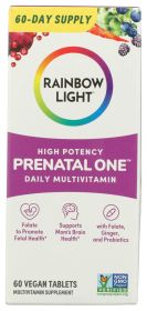 RAINBOW LIGHT VIBRANCE: Prenatal One Multivitamin, 60 tb