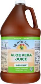 LILY OF THE DESERT: Aloe Vera Juice Inner Fillet, 128 oz