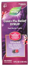 NATURES WAY: Umcka Berry Syrup, 4 oz