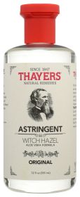 THAYERS: Original Astringent Witch Hazel With Aloe Vera Formula, 12 oz