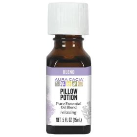 AURA CACIA: Essential Solutions Pillow Potion, 0.5 oz