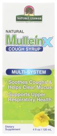 NATURES ANSWER: Mullein X Multi System Cough Syrup, 4 fo