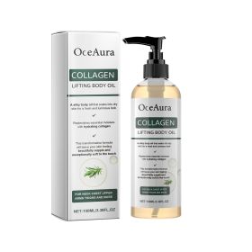 OceAura Collagen Lifting Body Oil, Moisturizing And Firming Arms Belly Fat Full Body Massage Oil