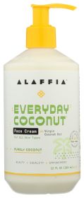 ALAFFIA: Everyday Coconut Face Cream Purely Coconut, 12 fo