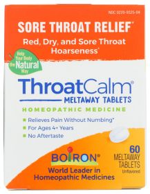 BOIRON: Throat Calm, 60 tb
