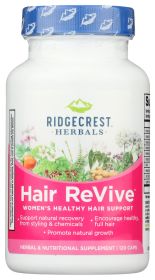 RIDGECREST HERBALS: Hair Revive, 120 Vegetarian Capsules