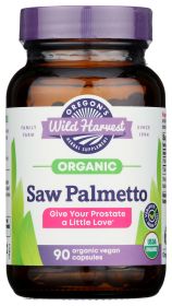OREGONS WILD HARVEST: Organic Saw Palmetto, 90 cp