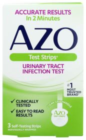 AZO: Urinary Infection Test Strips, 3 pc