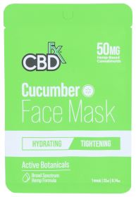 CBDFX: Cucumber Face Mask, 1 pc