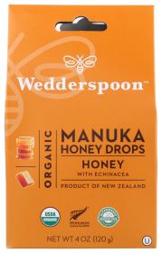 WEDDERSPOON: Manuka Honey Drops Org, 4 oz