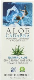ALOE CADABRA: Natural Aloe Lubricant, 2.5 oz