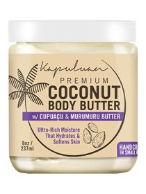 KAPULUAn: Coconut Body Butter with Cupuacu and Murumuru Butter, 8 oz