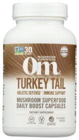 OM ORGANIC MUSHROOM NUTRITION: Capsule Turkey Tail, 90 cp
