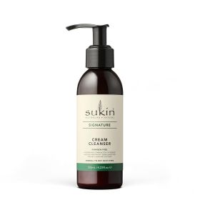 SUKIN: Signature Cream Cleanser, 4.23 fo