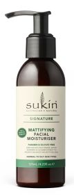 beSUKIN NATURALS: Signature Mattifying Facial Moisturizer, 4.23 fo