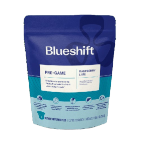 BLUESHIFT NUTRITION: Pre Game Raspberry Lime 14Ct, 3.71 oz