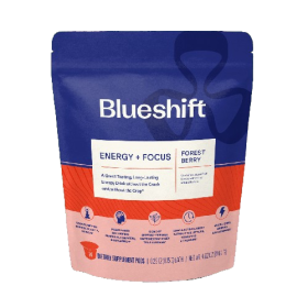 BLUESHIFT NUTRITION: Energy Focus Forest Berry 14Ct, 4.02 oz