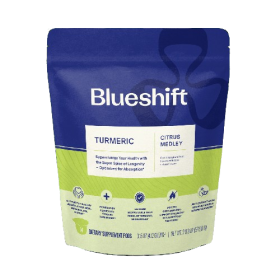 BLUESHIFT NUTRITION: Turmeric Citrus Medley 14Ct, 2.03 oz