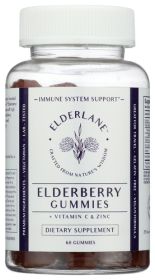 ELDERLANE: Elderberry Gummies, 60 pc