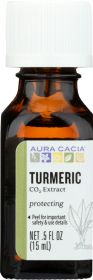 AURA CACIA: Turmeric Extract Essential Oil, 0.5 oz