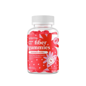 UPSPRING: Stomach Settle Sugar Free Fiber Gummies, 60 ea