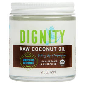 DIGNITY COCONUTS: Raw Coconut Oil, 4 oz