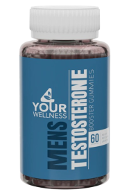 4 YOUR WELLNESS: Mens Testosterone Booster Gummies, 60 pc