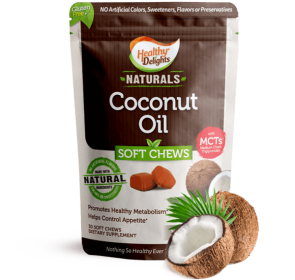 HEALTHY DELIGHTS: Coconut Oil Chews, 30 ea