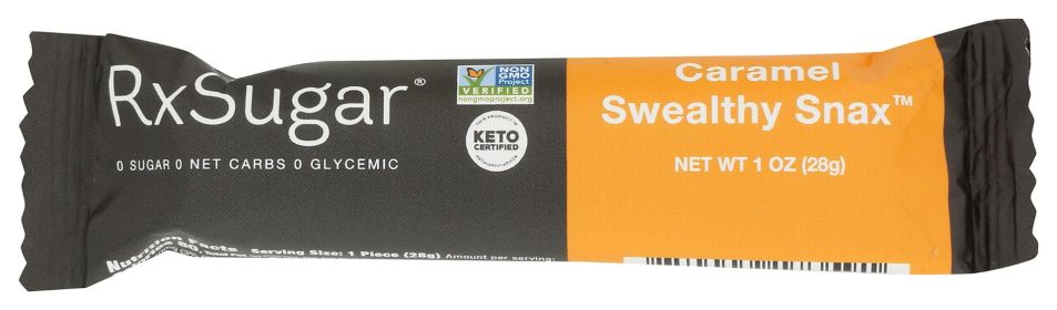 RXSUGAR: Caramel Swealthy Snax Bar, 1 oz