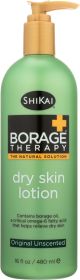 SHIKAI: Borage Therapy Lotion Original Formula Perfectly Imperfect Program, 16 oz