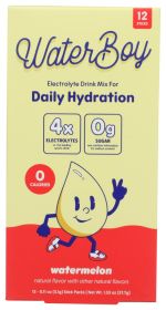 WATERBOY: Watermelon Daily Hydration 12Pkt, 1.33 oz
