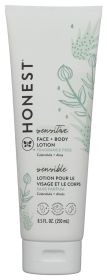 THE HONEST COMPANY: Face Plus Body Lotion Sensitive Fragrance Free, 8.5 oz