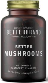 BETTERBRAND: Better Mushrooms Gummies, 60 pc
