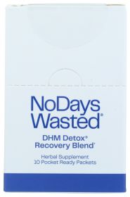 NO DAYS WASTED: Detox Recovery, 10 EA