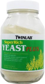 TWINLAB: Super Rich Yeast Plus, 16 oz