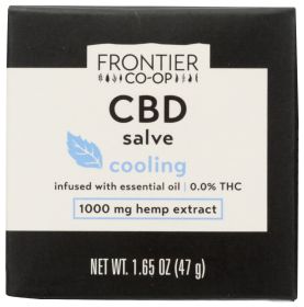 FRONTIER COOP: Salve Cbd Cooling 1000Mg, 1.65 oz