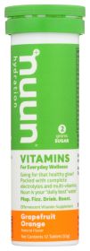 NUUN: Vitamins Grapefruit Orange, 12 tb