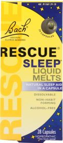 NELSON BACH: Rescue Sleep Liquid Melts, 28 cp