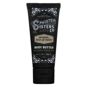 SPINSTER SISTERS CO: Oatmeal Milk and Honey Body Butter, 2 oz