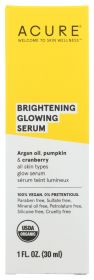 ACURE: Brightening Glowing Serum, 1 fo