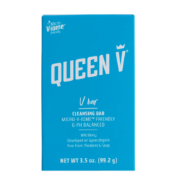 QUEEN V: Cleansing Bar Micro V Iome Friendly and Ph Balanced, 3.5 oz