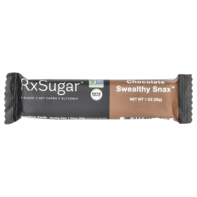 RXSUGAR: Chocolate Swealthy Snax Bar, 1 oz