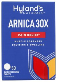 HYLAND: Arnica 30X Tablets, 50 tb